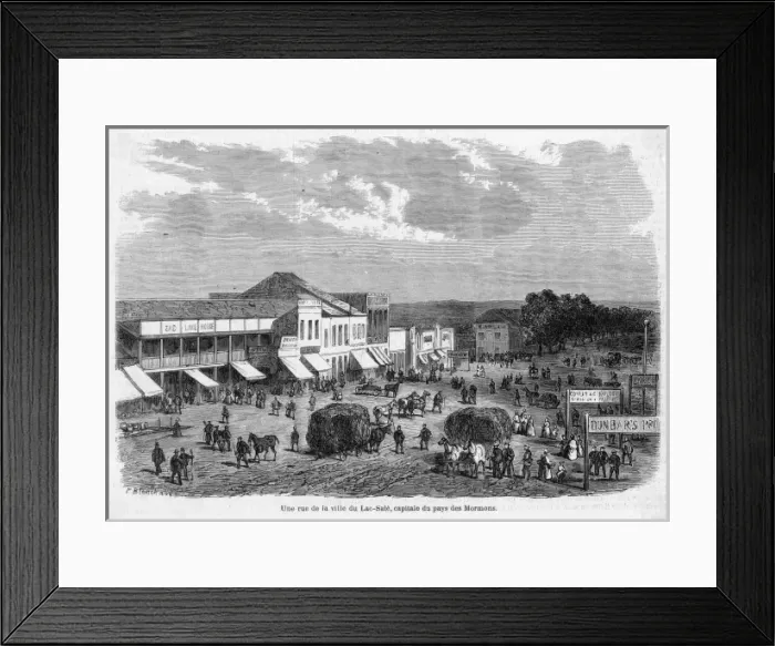 Framed Print : USA Salt Lake City Framed Print : USA Salt Lake City