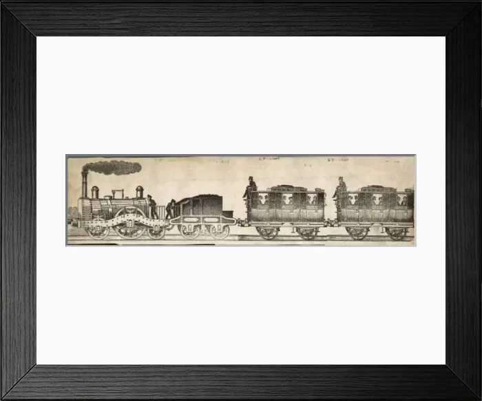 Framed Print : Passenger Train Framed Print : Passenger Train