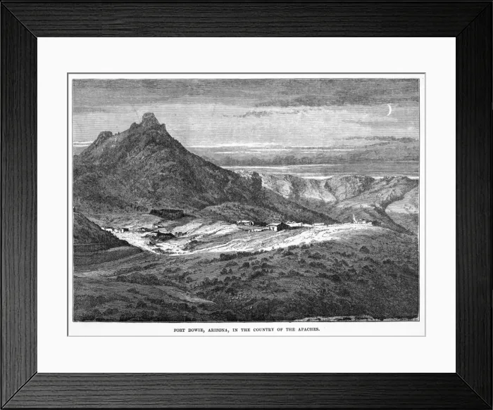 Framed Print : USA Fort Bowie Ariz Framed Print : USA Fort Bowie Ariz