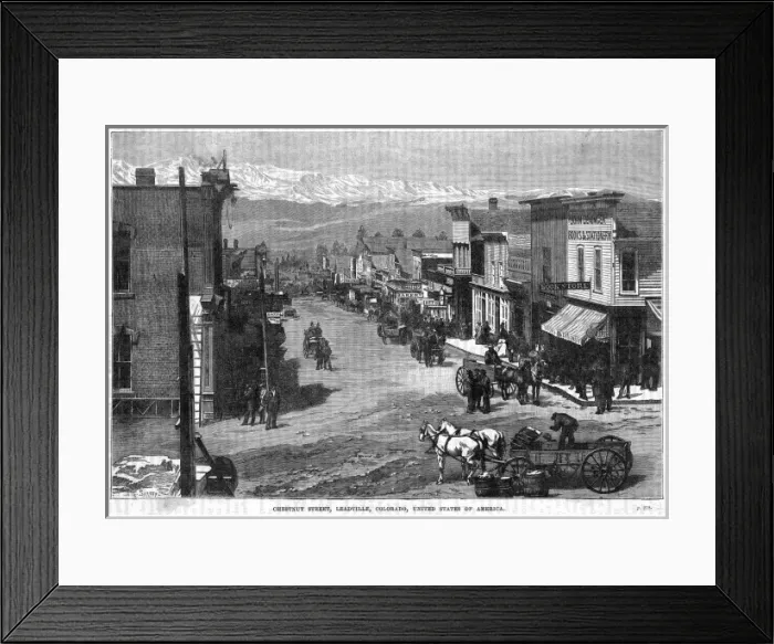 Framed Print : USA Leadville Colo Framed Print : USA Leadville Colo