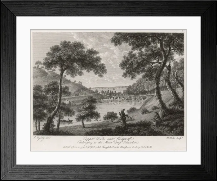 Framed Print : Copper Works, Wales Framed Print : Copper Works, Wales