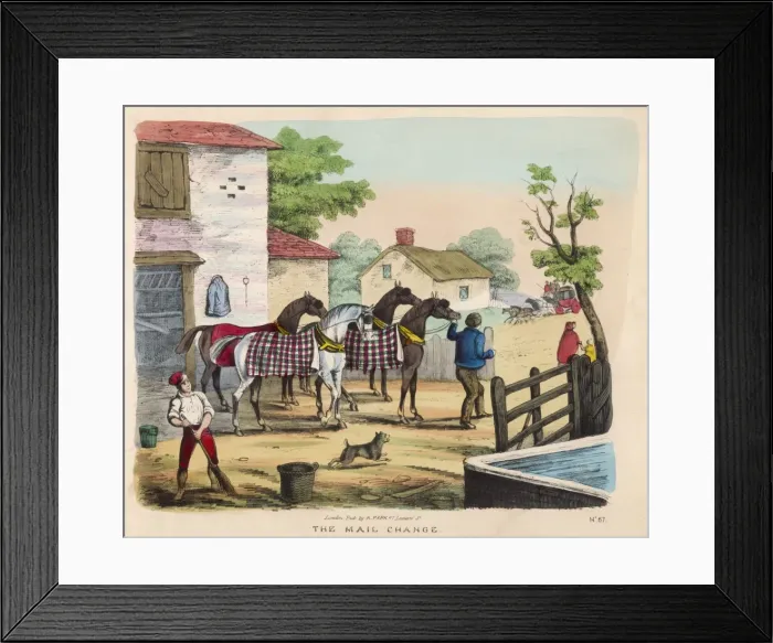 Framed Print : Changing Horses Framed Print : Changing Horses