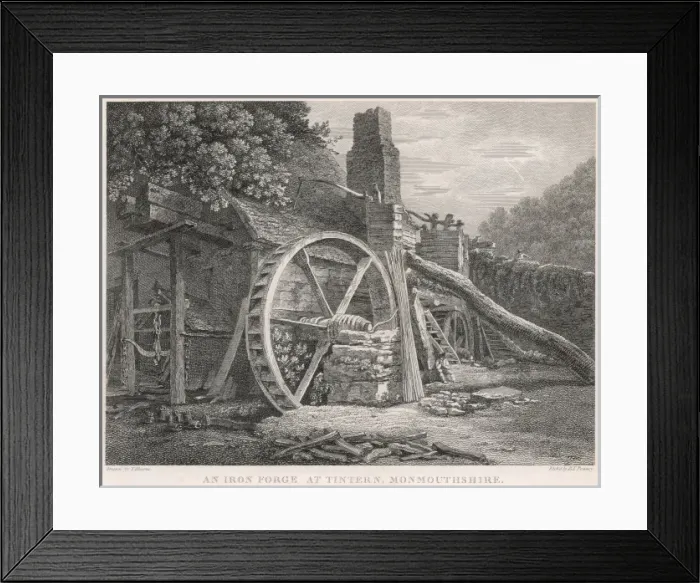 Framed Print : Iron Forge at Tintern Framed Print : Iron Forge at Tintern