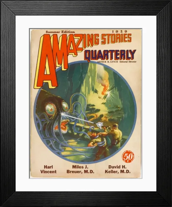 Framed Print : Attacking Alien Monster Framed Print : Attacking Alien Monster