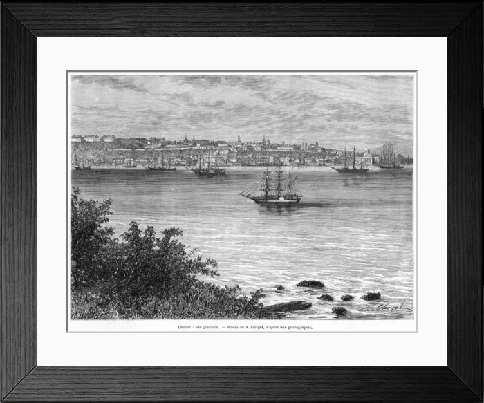 Framed Print : Canada Quebec Framed Print : Canada Quebec
