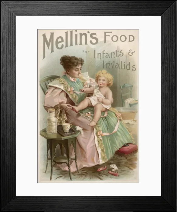 Framed Print : Mellins Food Framed Print : Mellins Food