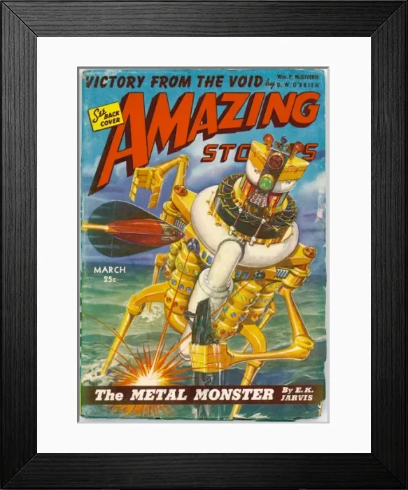 Framed Print : Metal Monster Machine Framed Print : Metal Monster Machine