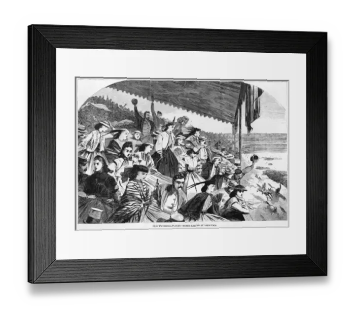 Framed Print : USA Saratoga Springs Framed Print : USA Saratoga Springs