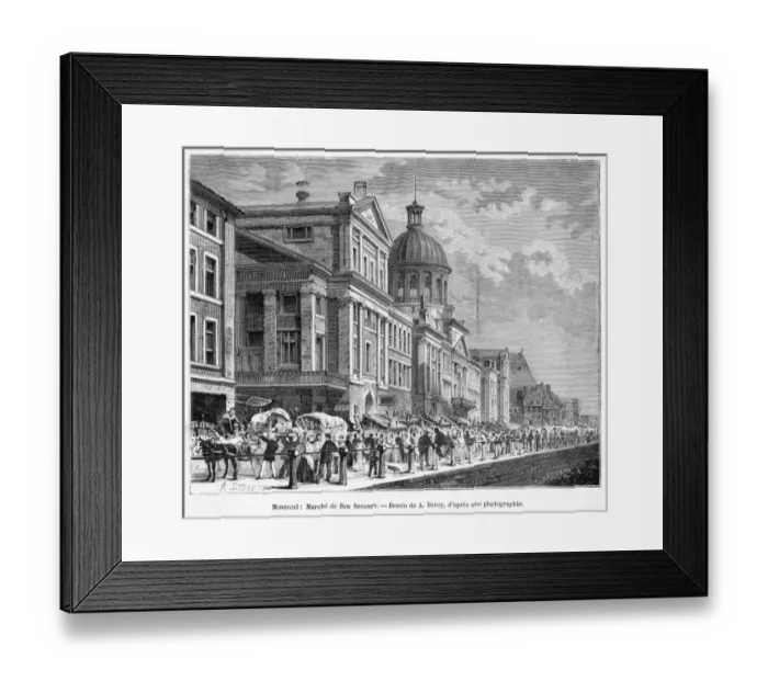 Framed Print : Canada Montreal Framed Print : Canada Montreal