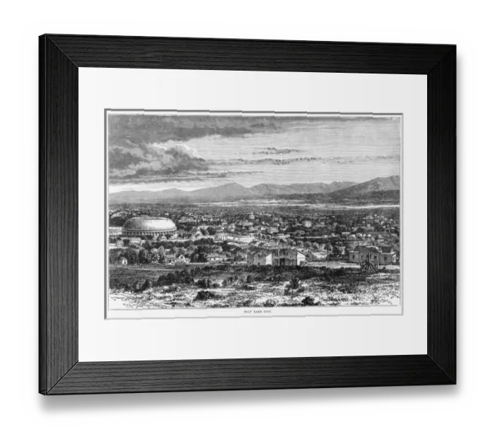 Framed Print : USA Salt Lake City Framed Print : USA Salt Lake City