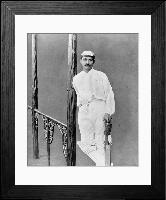 Framed Print : K. S. Ranjitsinhji (1872-1933) Framed Print : K. S. Ranjitsinhji (1872-1933)