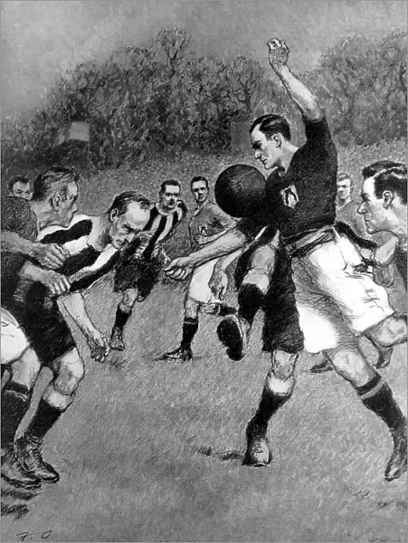 Newcastle United vs. Barnsley, F. A. Cup Final, 1910