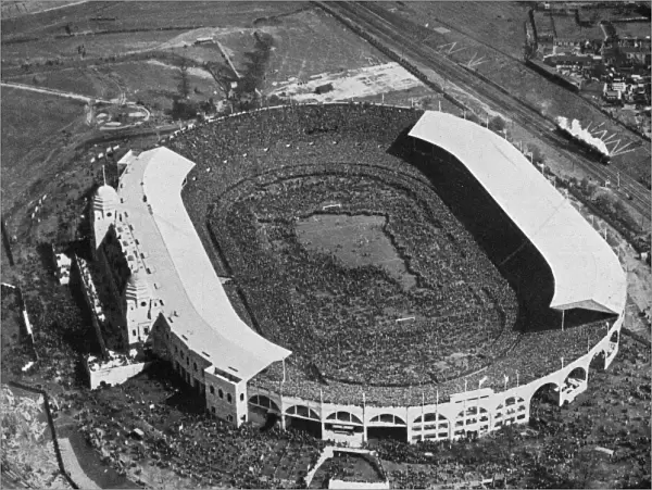 The F. A. Cup Final at Wembley Stadium, 1923