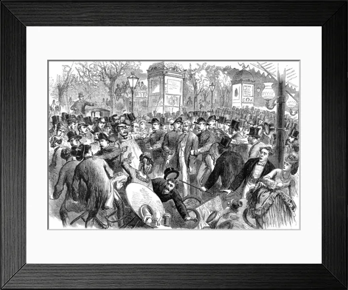 Framed Print : Arrest of a suspected Prussian spy; Franco-Prussian War, 187 Framed Print : Arrest of a suspected Prussian spy; Franco-Prussian War, 187