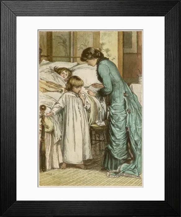 Framed Print : Spoonful of Medicine 1 of 2 Framed Print : Spoonful of Medicine 1 of 2