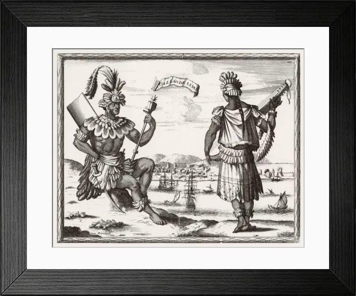 Framed Print : Racial / Peru / Lima Couple Framed Print : Racial / Peru / Lima Couple