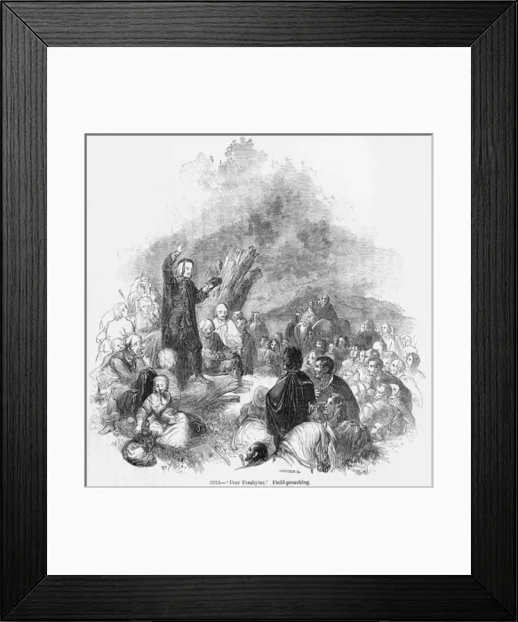 Framed Print : C17 Field Preacher Framed Print : C17 Field Preacher