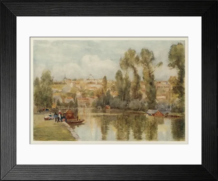Framed Print : France / Angouleme 1907 Framed Print : France / Angouleme 1907