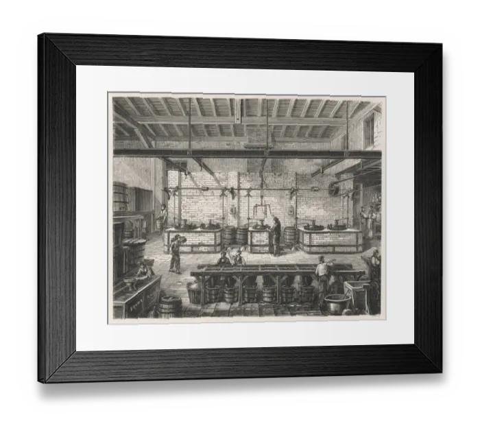 Framed Print : Dye / Aniline Blue Framed Print : Dye / Aniline Blue