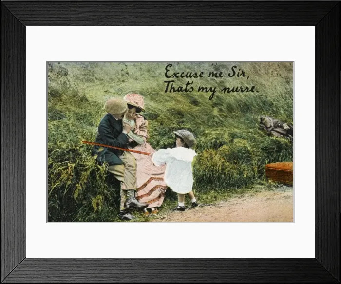 Framed Print : Thats my Nurse Framed Print : Thats my Nurse