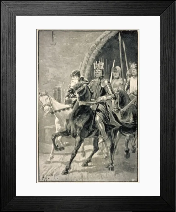Framed Print : Henry VI Released 1470 Framed Print : Henry VI Released 1470
