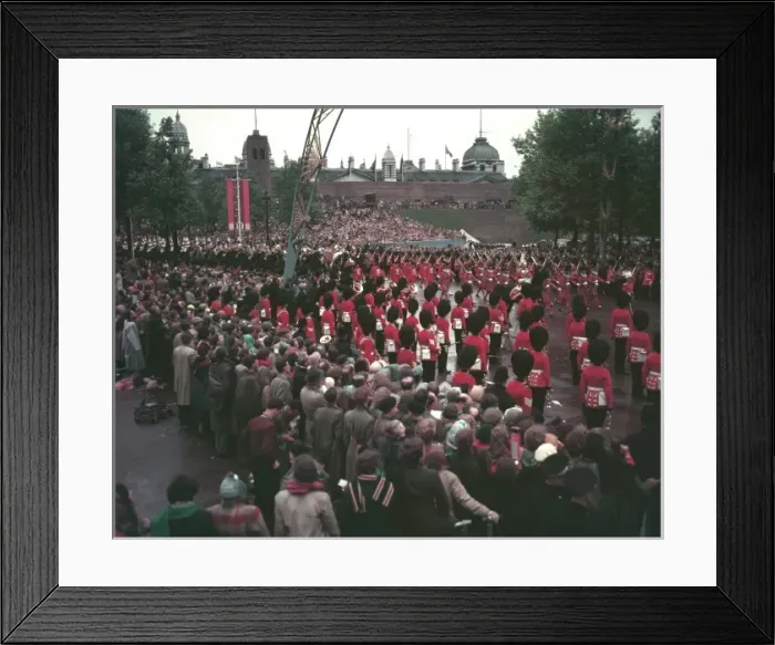 Framed Print : Coronation Day 1953 Framed Print : Coronation Day 1953