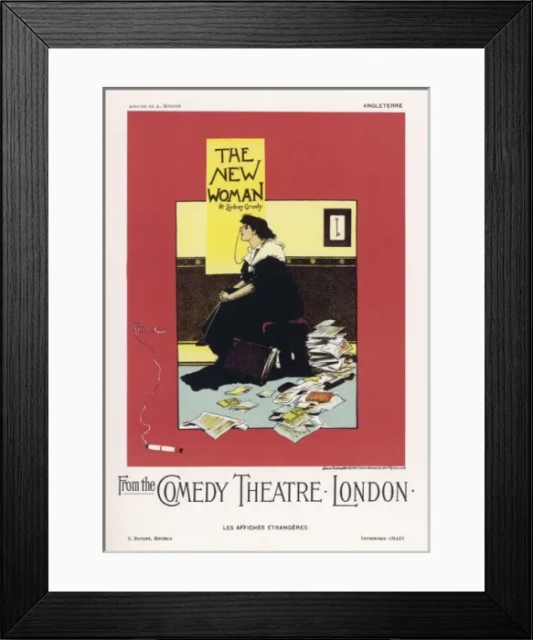 Framed Print : Play / Grundy / New Woman Framed Print : Play / Grundy / New Woman