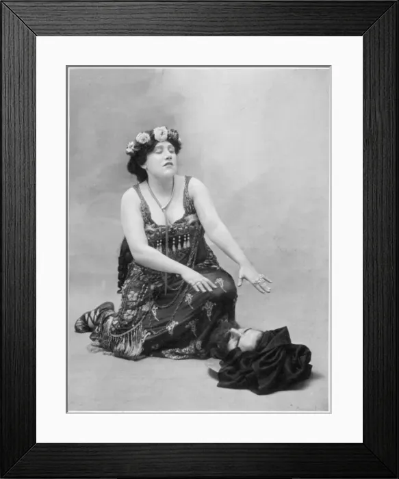 Framed Print : Strauss / Salome / Destinn Framed Print : Strauss / Salome / Destinn