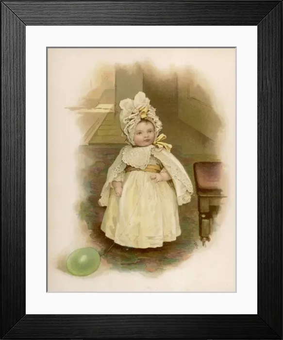 Framed Print : Young Victorian Girl Framed Print : Young Victorian Girl