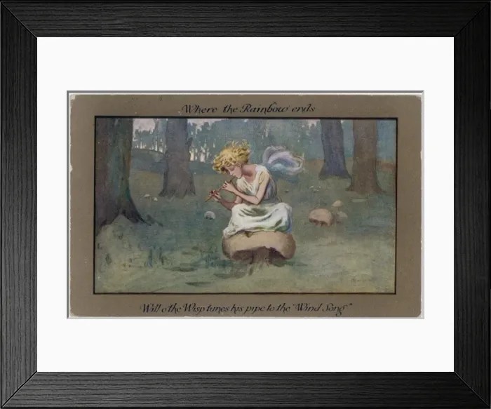 Framed Print : Play / Mills / Rainbow Ends Framed Print : Play / Mills / Rainbow Ends