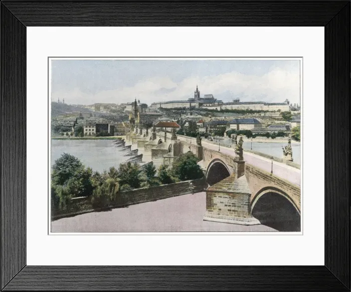 Framed Print : Prague / Charles Bridge Framed Print : Prague / Charles Bridge