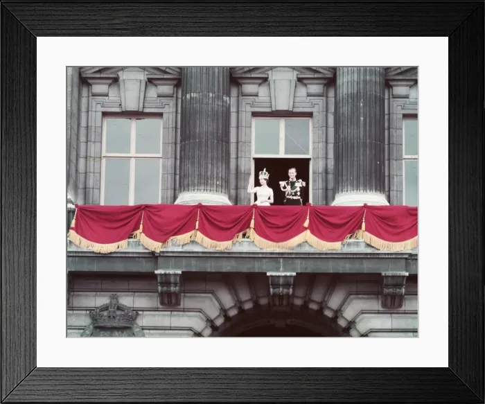 Framed Print : Coronation Day 1953 Framed Print : Coronation Day 1953