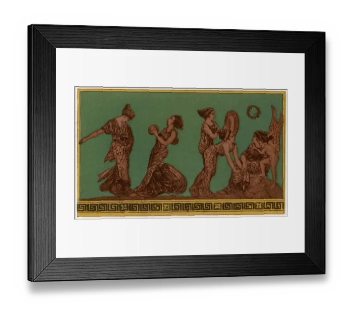 Framed Print : Dancers and Spectators Framed Print : Dancers and Spectators