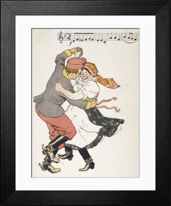 Framed Print : Russian Couple Framed Print : Russian Couple