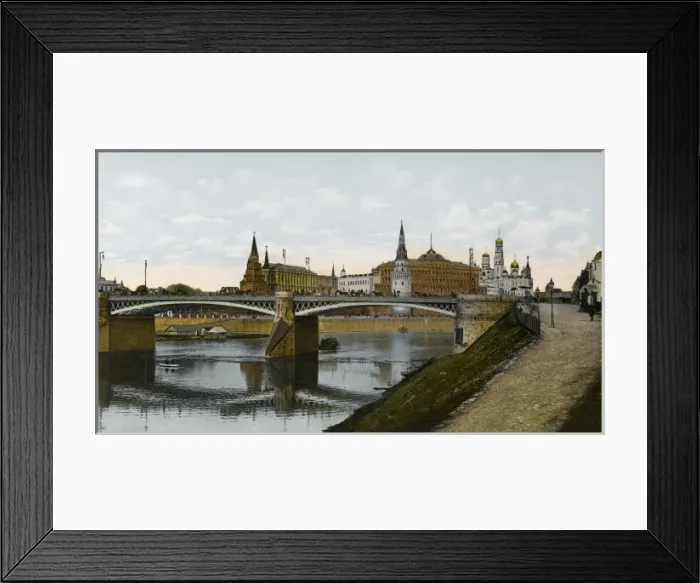 Framed Print : Moscow / Kremlin / Bridge Framed Print : Moscow / Kremlin / Bridge