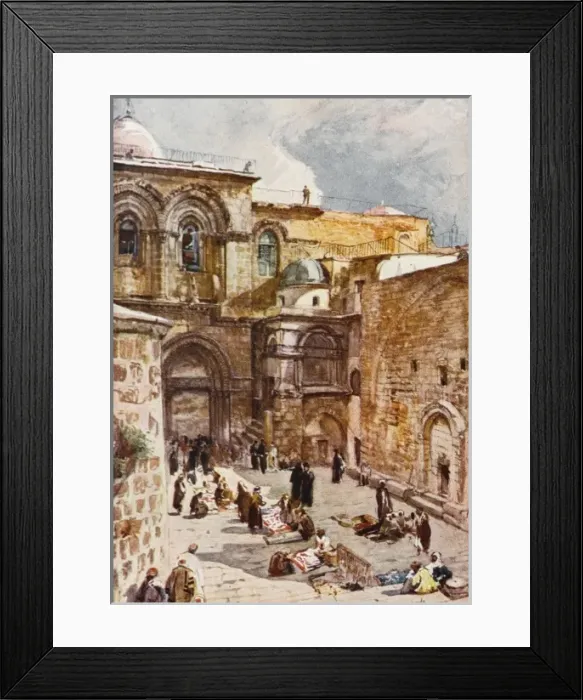 Framed Print : Jerusalem / Holy Sepulchre Framed Print : Jerusalem / Holy Sepulchre