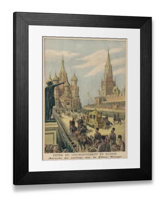 Framed Print : 1896 / Russia / Coronation Framed Print : 1896 / Russia / Coronation