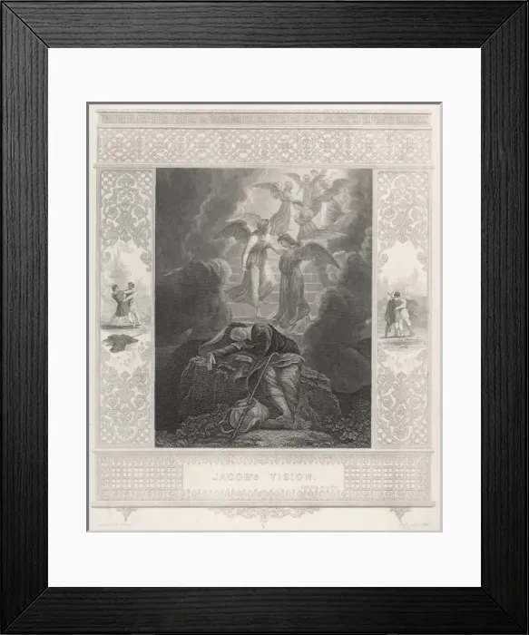 Framed Print : Jacobs Dream / Stothard Framed Print : Jacobs Dream / Stothard