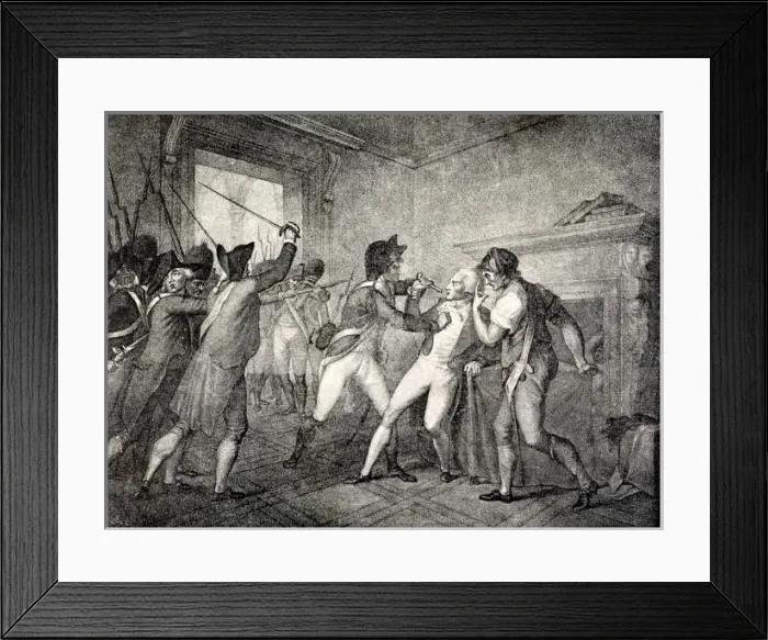Framed Print : Robespierre Arrested Framed Print : Robespierre Arrested