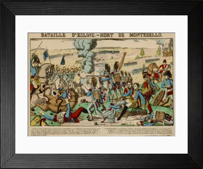 Framed Print : Battle of Essling 1809 Framed Print : Battle of Essling 1809