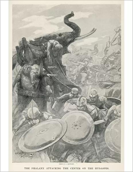 Alexander Fights Porus