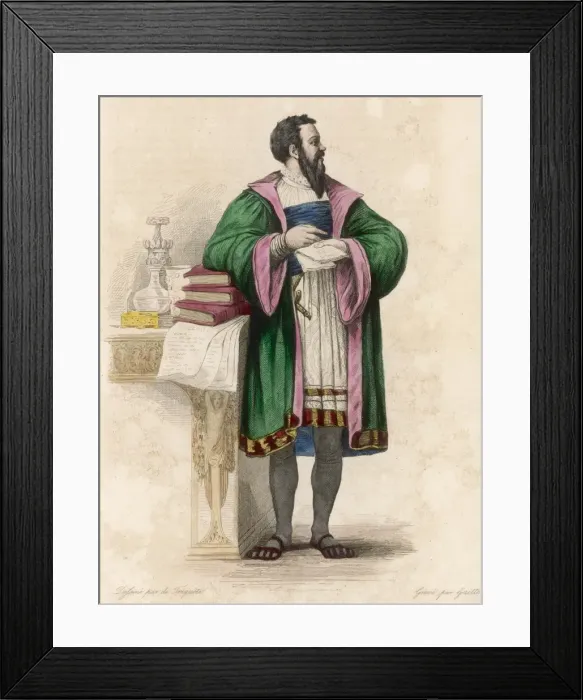 Framed Print : Marot / Clement / Triqueti Framed Print : Marot / Clement / Triqueti