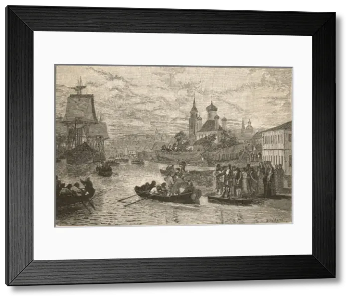 Framed Print : 1693 / Russian Fleet Built Framed Print : 1693 / Russian Fleet Built