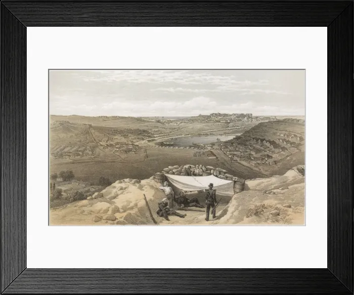 Framed Print : Sebastopol Batteries Framed Print : Sebastopol Batteries