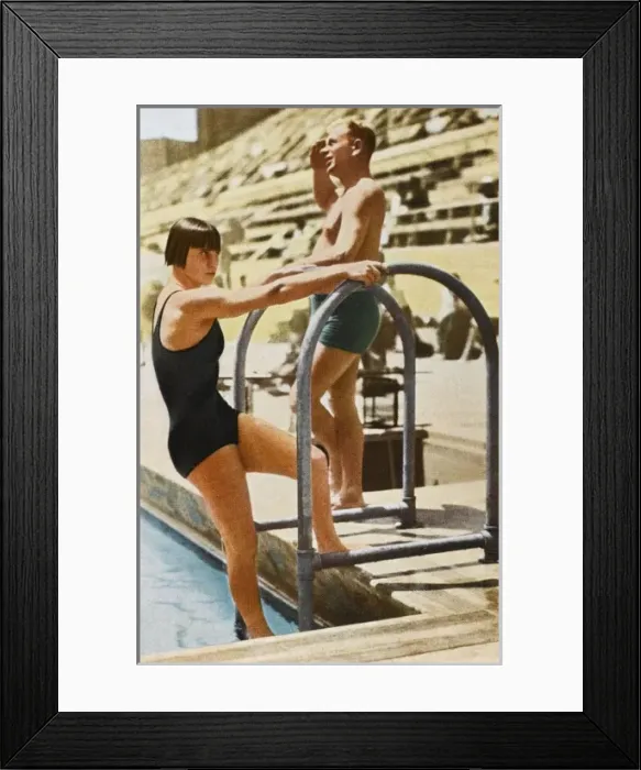 Framed Print : Olympics / 1932 / Diving Framed Print : Olympics / 1932 / Diving