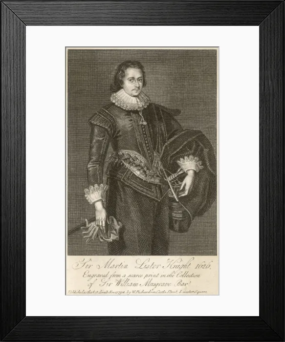 Framed Print : Lister / Sir Martin / Anon Framed Print : Lister / Sir Martin / Anon