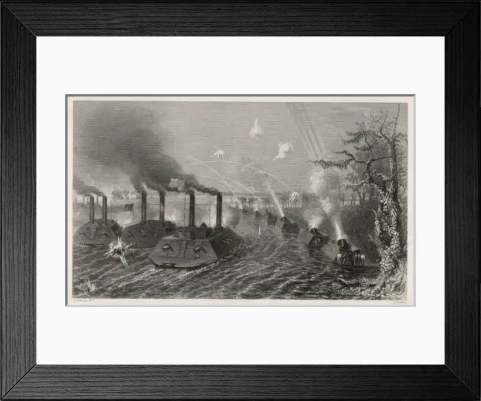 Framed Print : Captain Footes Monitors Framed Print : Captain Footes Monitors