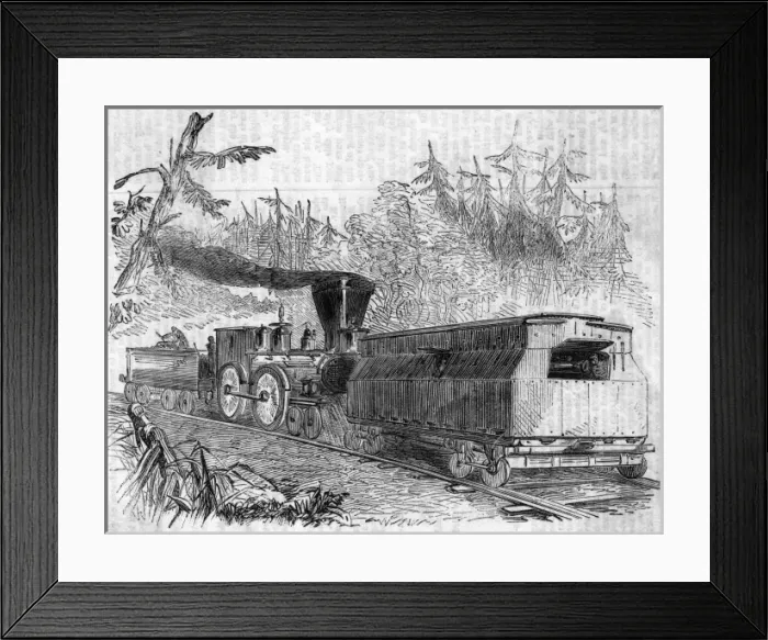 Framed Print : Armoured Train Framed Print : Armoured Train