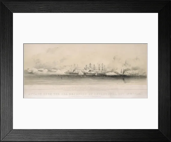 Framed Print : Ruins of the Malakoff Framed Print : Ruins of the Malakoff