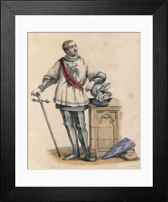 Framed Print : Duguesclin (Migneret) Framed Print : Duguesclin (Migneret)